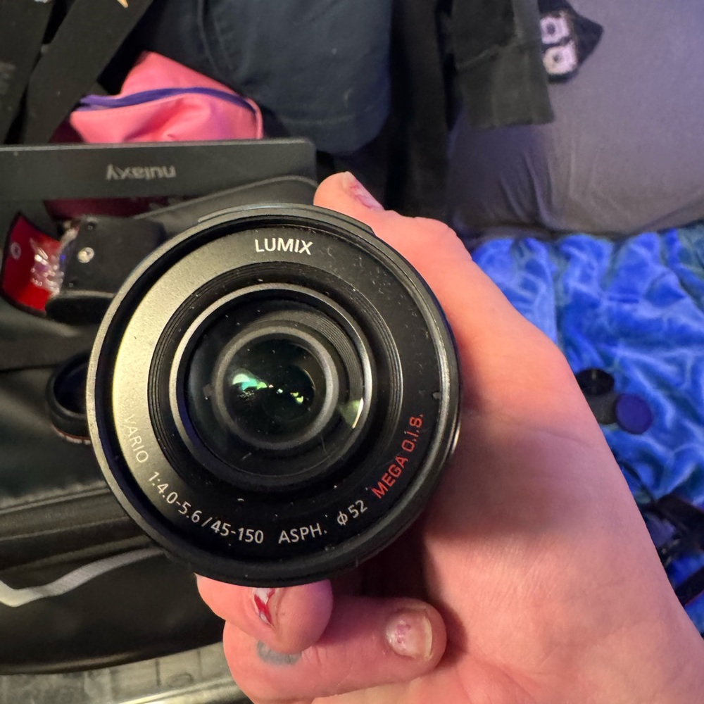 Panasonic Lumix Black Camera Lens